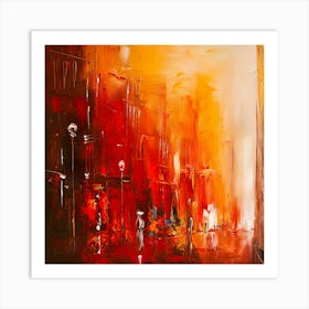 Abstract Painting 42 Art Print