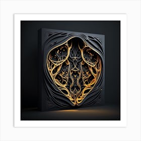 3d Illustration 4 Art Print