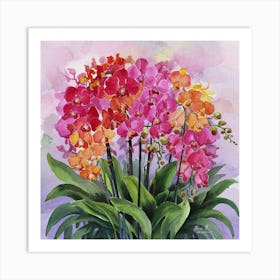 Orchids 7 Art Print