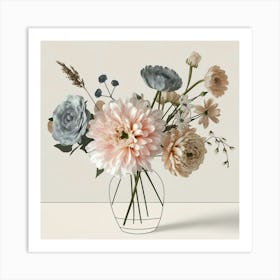 Bouquet Of Flowers 14 Art Print