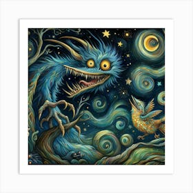 Starry Night Art Print