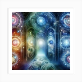 Portal To The Universe Art Print