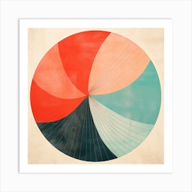 Abstract Circle Art Print