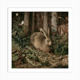 Rabbits 1 3 1 Art Print