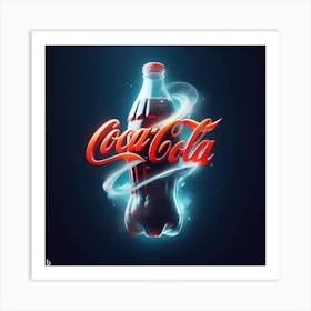 Coca Cola Bottle Art Print