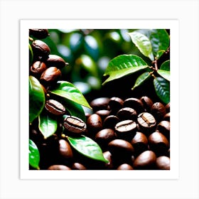 Coffee Beans 18 Art Print