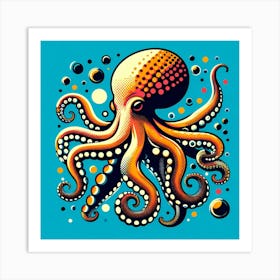 Octopus 5 Art Print