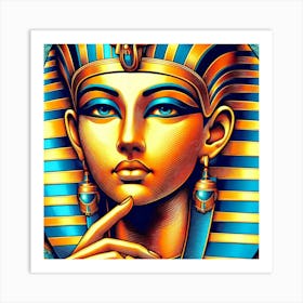 Cleopatra Portrait Artwork 42 Art Print