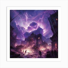 Void Storm Art Print