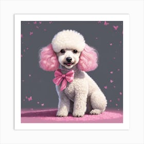 Poodle 1 Art Print