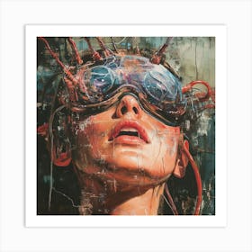 Steampunk Goggles Art Print