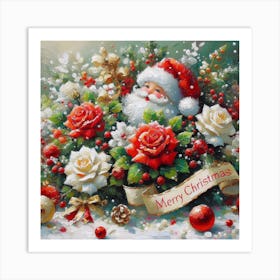 Merry Christmas 6 Art Print