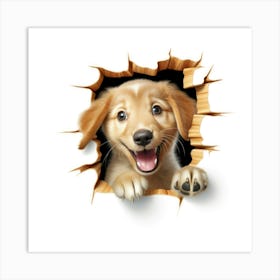 Golden Retriever Art Print