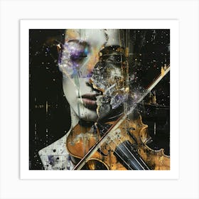 Violinist 5 Art Print