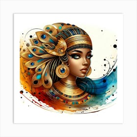 Egyptian Woman 34 Art Print