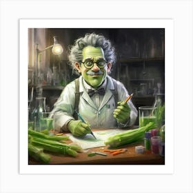 Dr Albert Einstein Art Print