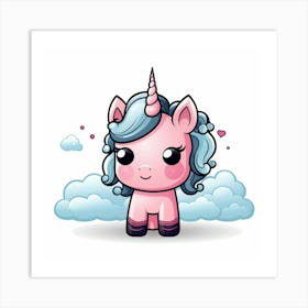 Unicorn 49 Art Print