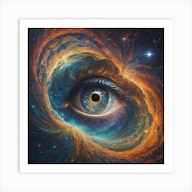 'Eye Of The Cosmo' Art Print