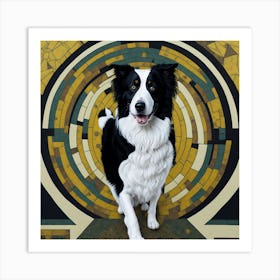 Border Collie Art Print