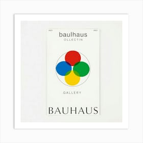 Bauhaus exhibition print 11 Art Print