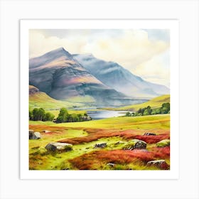 Scottish Landscape 1 Art Print