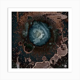 Abstraction Is A Black Hole 2 Art Print