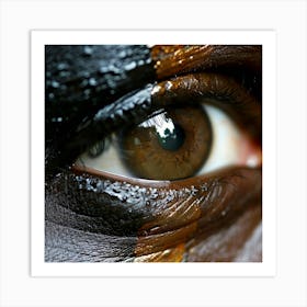 African Eye Art Print