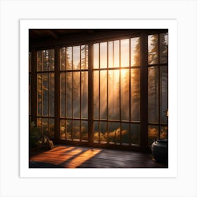 Room With A Window Art Print