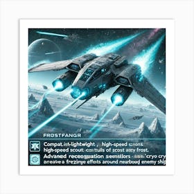 Frostfang Interceptor Affiche