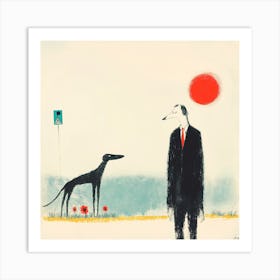 Dogs And Their People XLVI Art Print