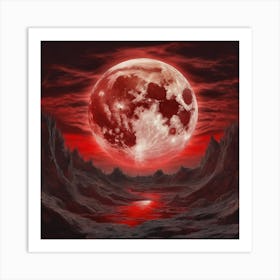 Full Moon Art Print