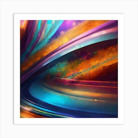 Abstract Painting 5 Art Print