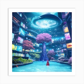 City Under The Sea Art Print