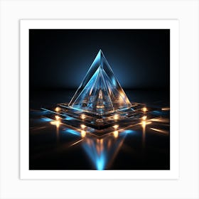 Abstract Glass Art Art Print