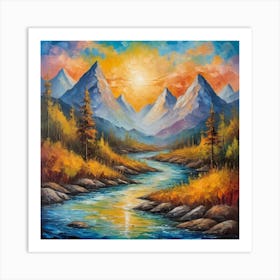 mountain Art Print