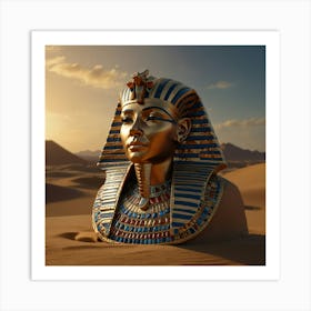 Pharaoh'S Head Art Print