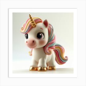 Beautiful Unicorn 3 Art Print