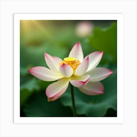 Lotus Flower Art Print