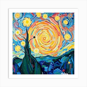 Starry Night 21 Art Print