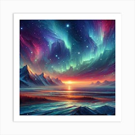 Aurora S Symphony 20 Art Print