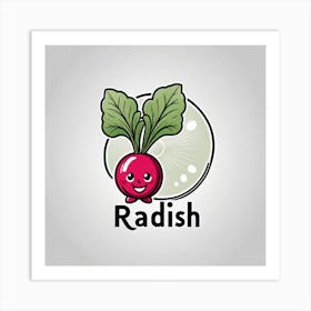 Radish 31 Art Print