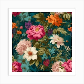 Floral Pattern Art Print