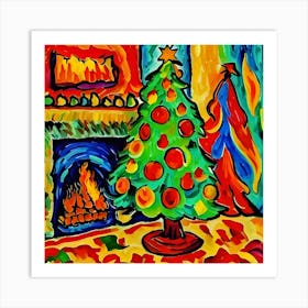 Christmas Tree Art Print