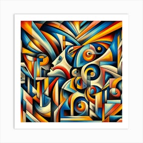 Abstract Painting 3 Art Print