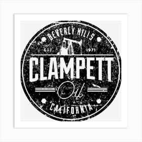 Clampett Oil Art Print