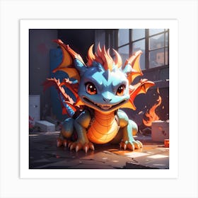 Sky Dragon Art Print