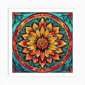 Mandala 6 Art Print