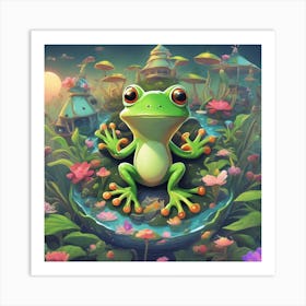 Frog Kingdom Art Print