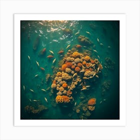 Coral Reef30 Art Print