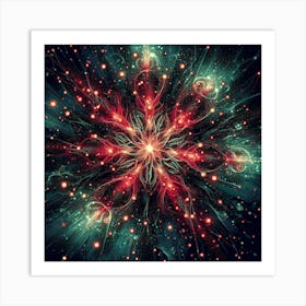 Radiant Sparks 7 1 Art Print